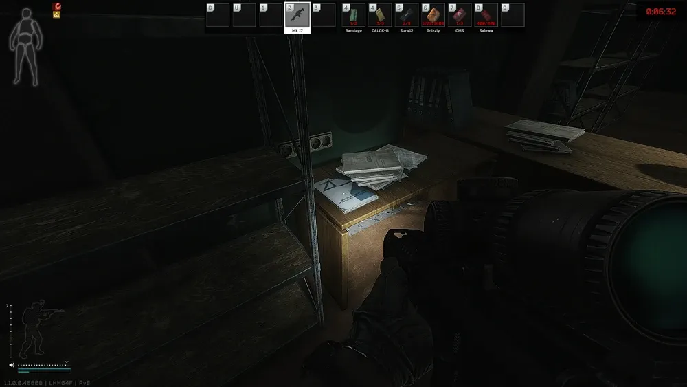 Panda Directors Office document spawn screenshot on Customs