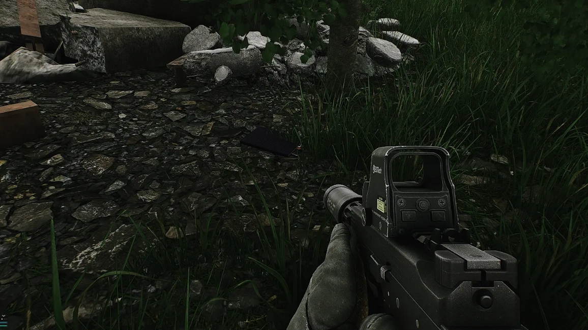 Giving Tree document spawn screenshot on Customs