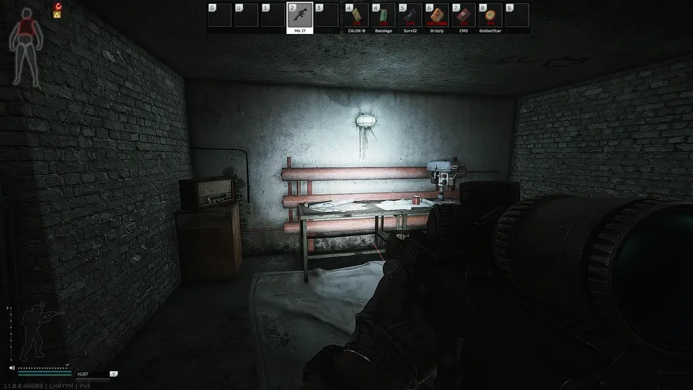 Repair Workshop Table document spawn screenshot on Customs