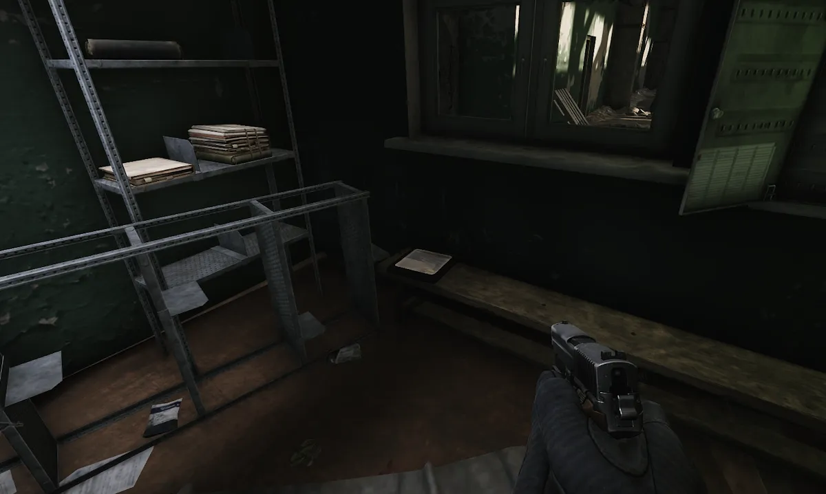 Medical Building Bench document spawn screenshot on Factory