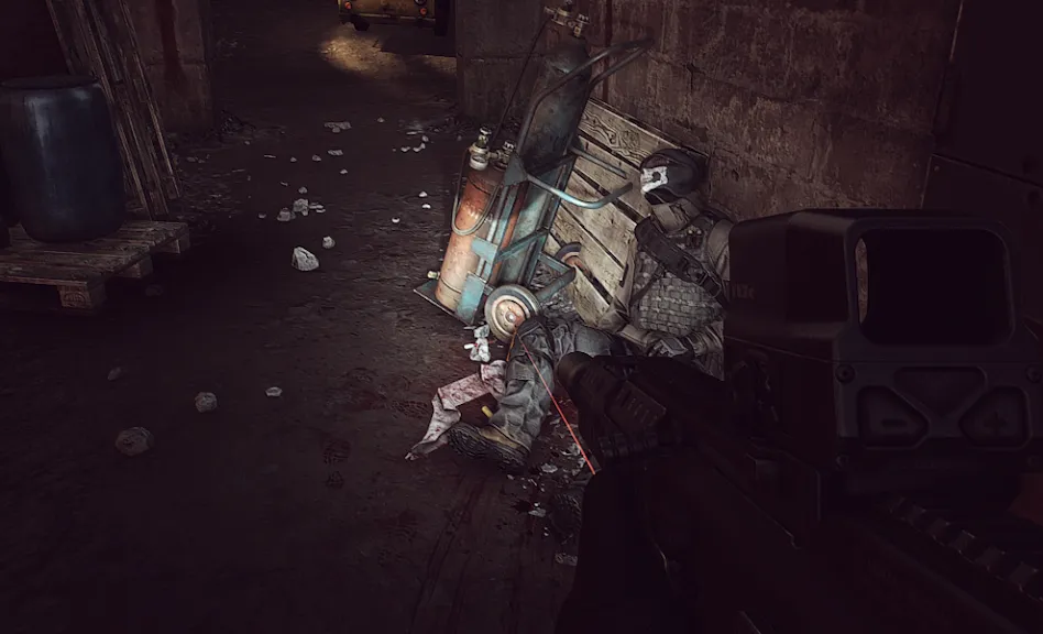 Dead Body document spawn screenshot on Factory