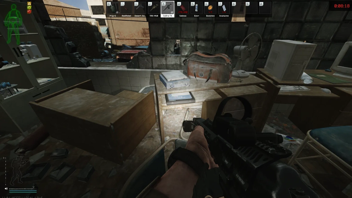 Medical Room Desk document spawn screenshot on Factory