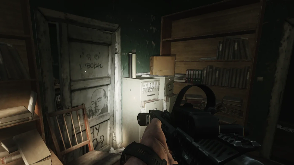 Office Cabinet document spawn screenshot on Factory