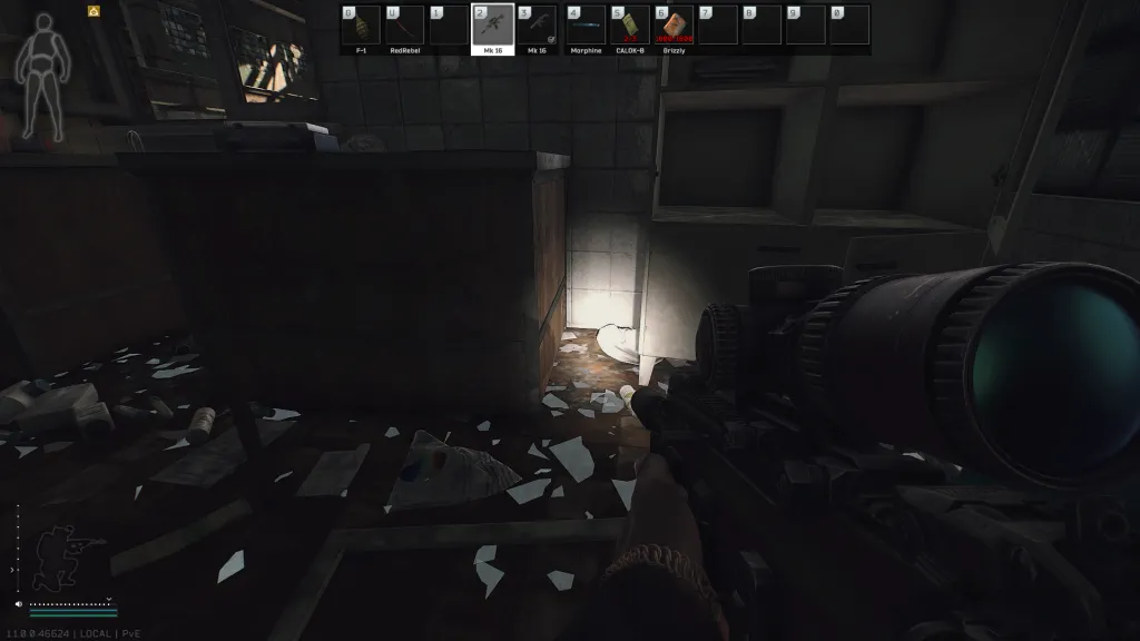 Medical Room Floor document spawn screenshot on Factory
