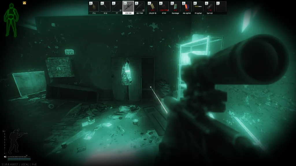 Medical Building Lockers document spawn screenshot on Factory