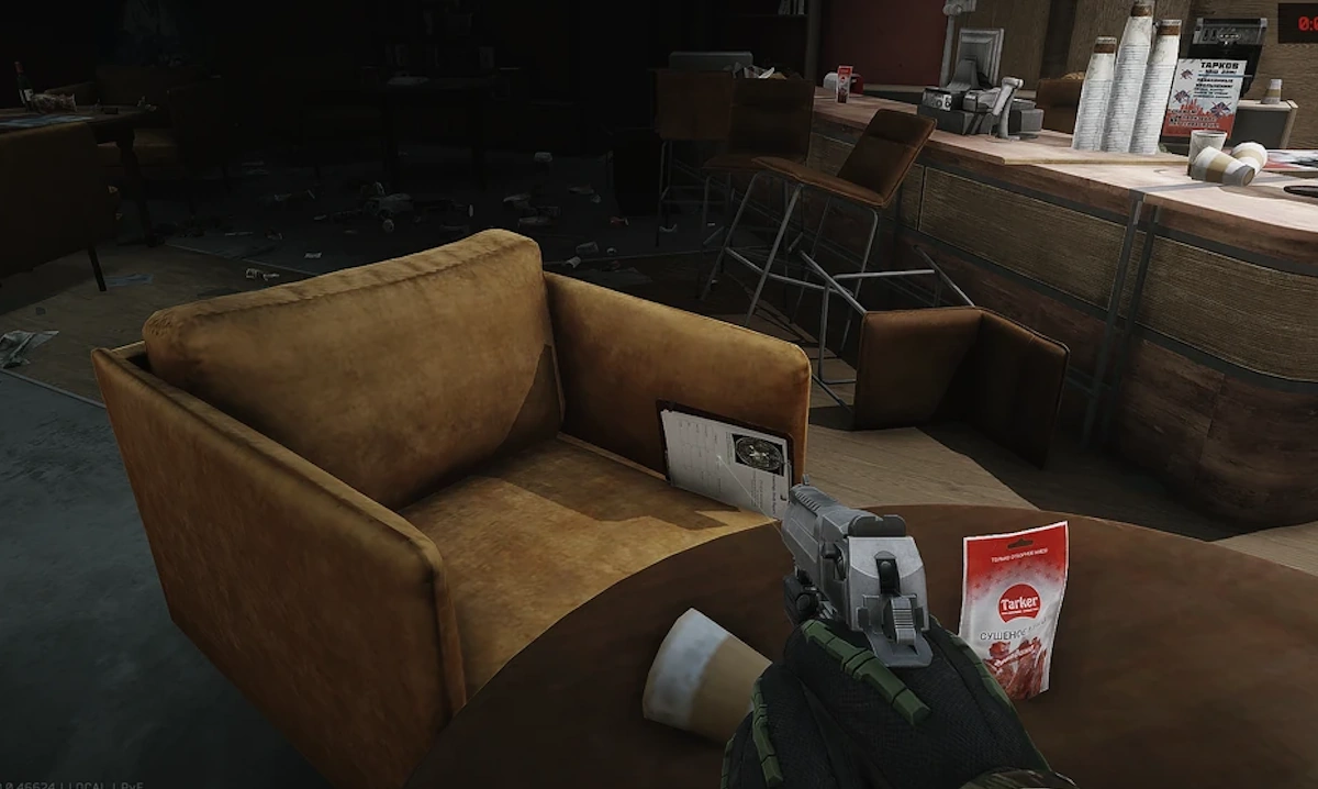 Cafe Chair document spawn screenshot on Ground Zero
