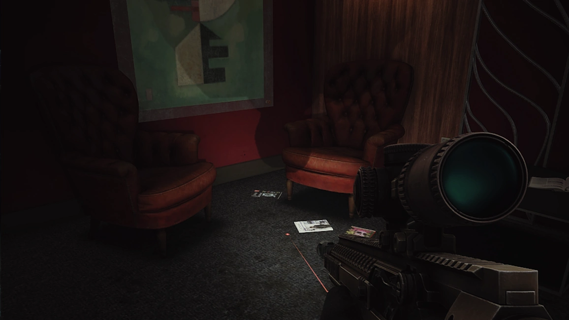 Nakatani Meeting Room document spawn screenshot on Ground Zero