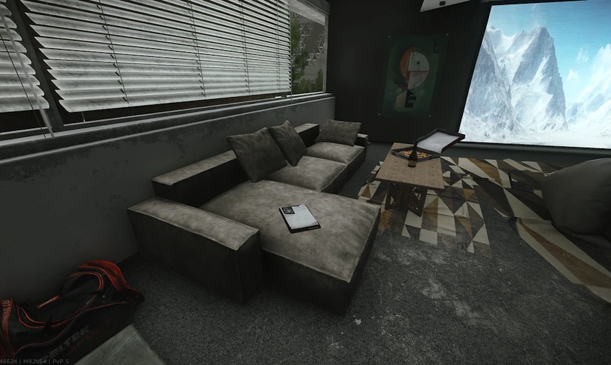 Science Lounge Couch document spawn screenshot on Ground Zero