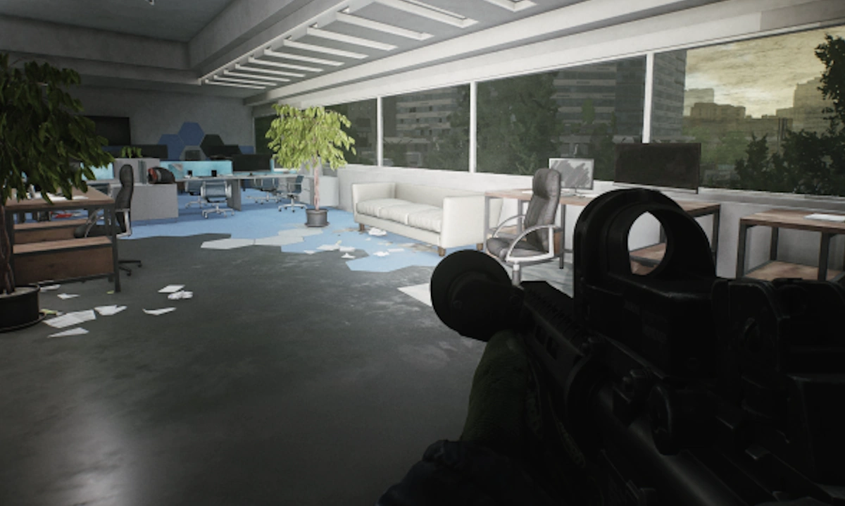 Science Office Couch document spawn screenshot on Ground Zero