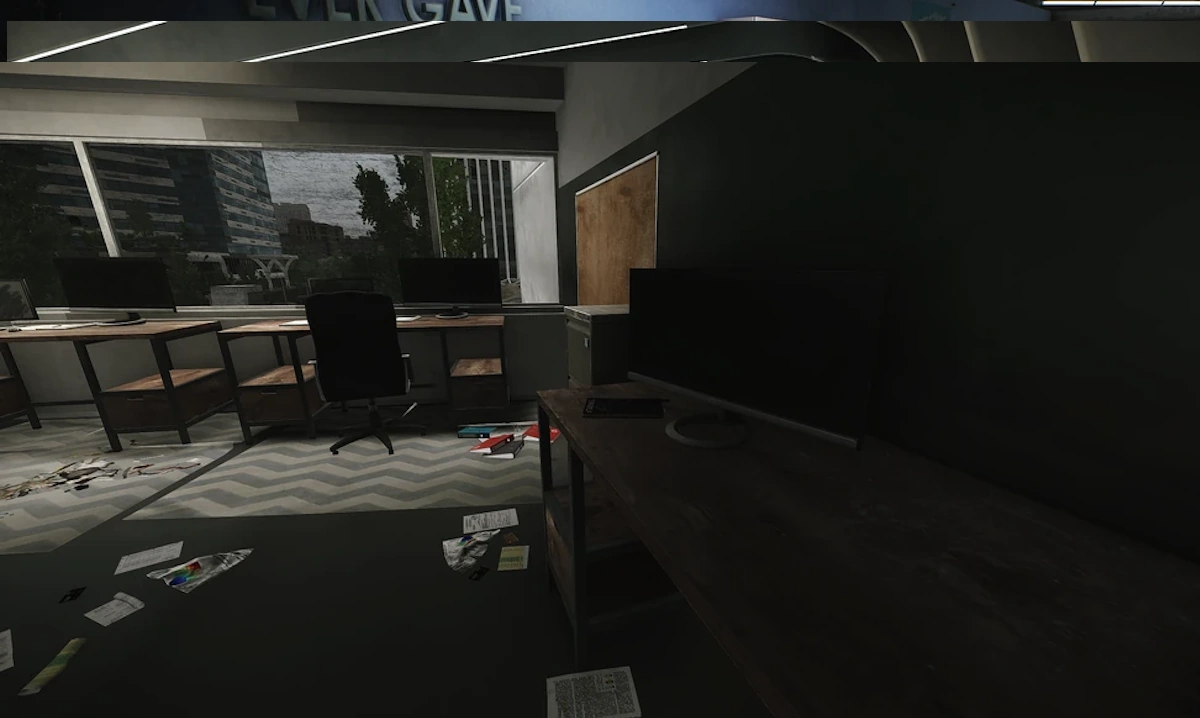 Science Office Desk 3 document spawn screenshot on Ground Zero