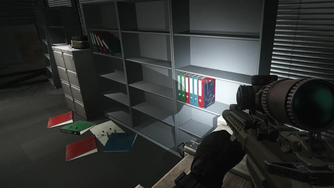 Tarbank Filing Shelf document spawn screenshot on Ground Zero