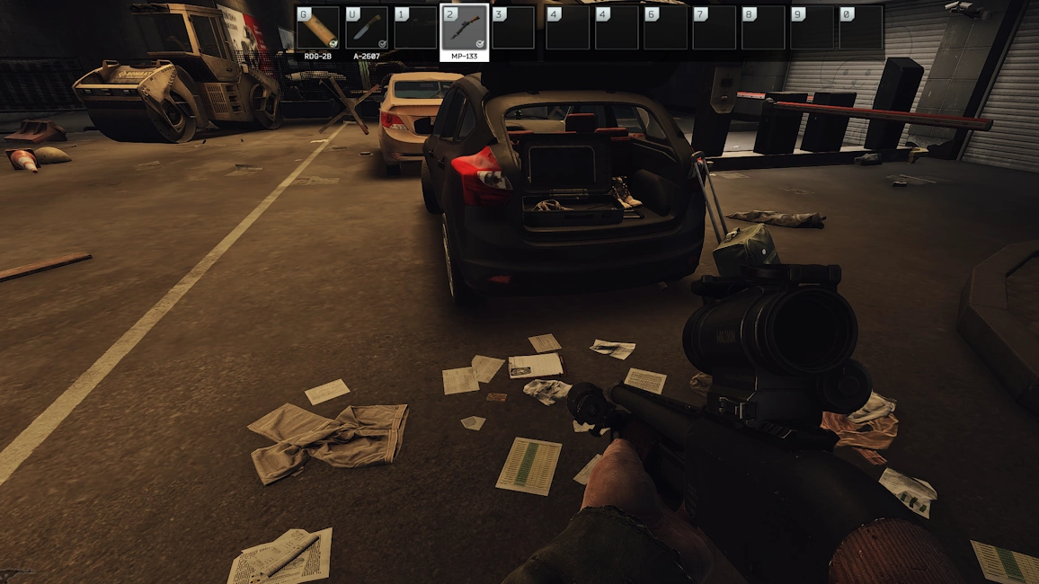 Underground Car document spawn screenshot on Ground Zero