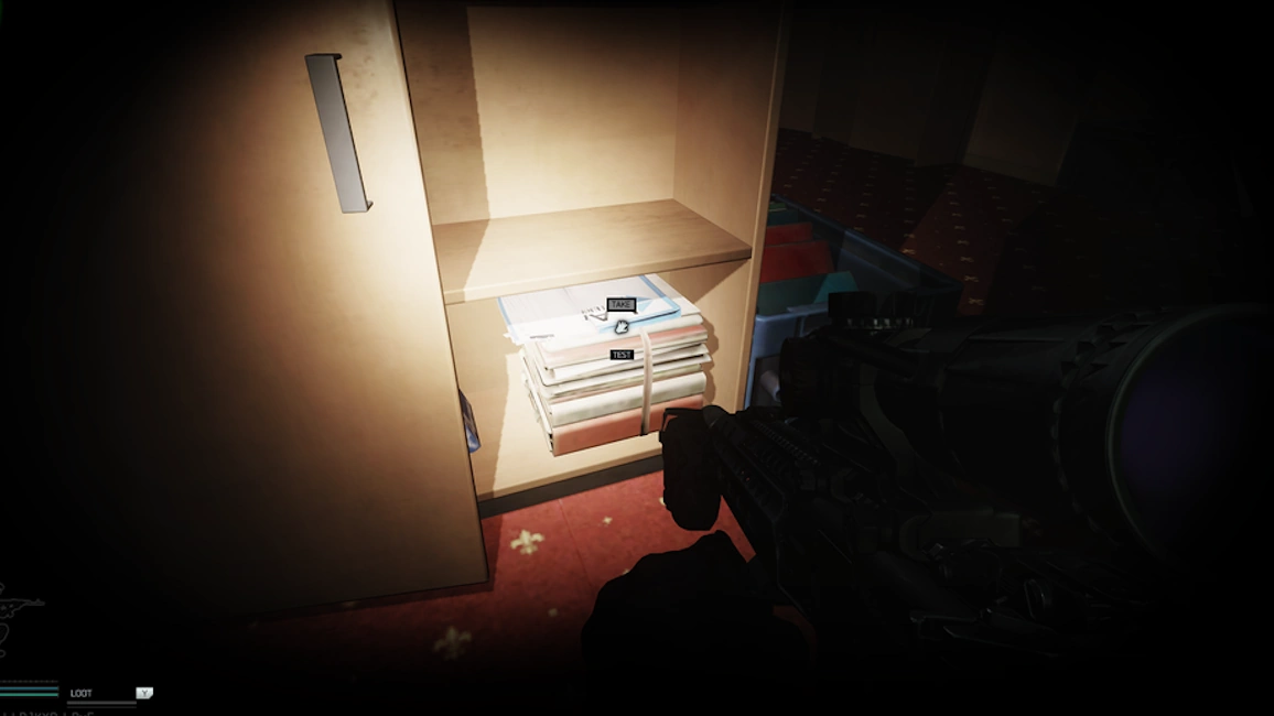 Archives Cabinet document spawn screenshot on Icebreaker