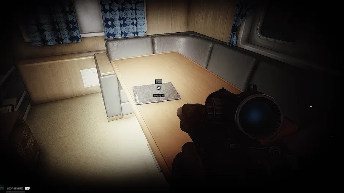 Canteen Booth Table document spawn screenshot on Icebreaker