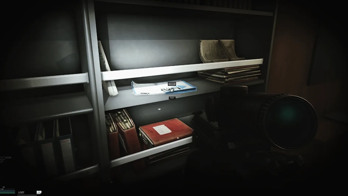 Conference Room Shelf document spawn screenshot on Icebreaker