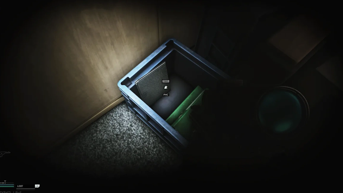 Crew Quarters Crate document spawn screenshot on Icebreaker