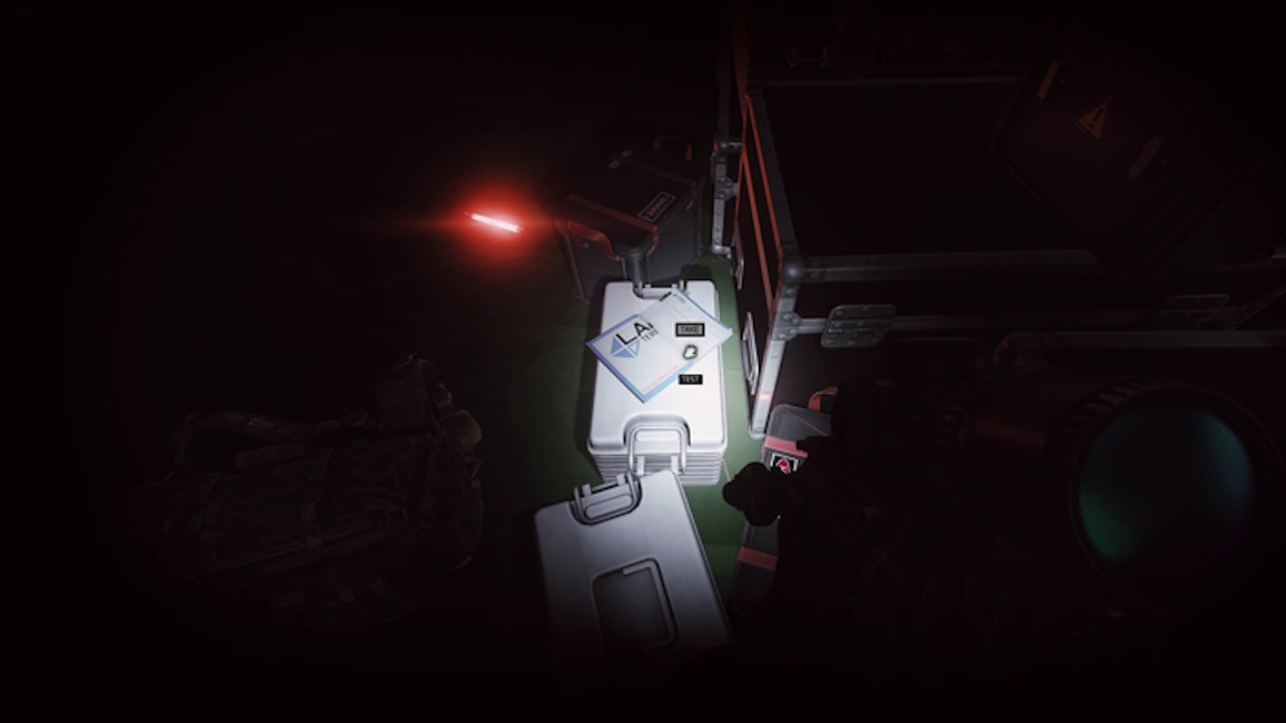 Drone Room Boxes 2 document spawn screenshot on Icebreaker