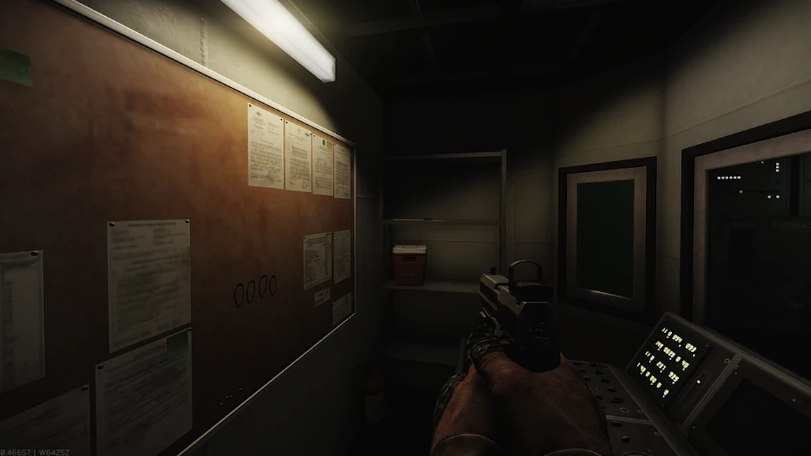 Engine Code Room document spawn screenshot on Icebreaker