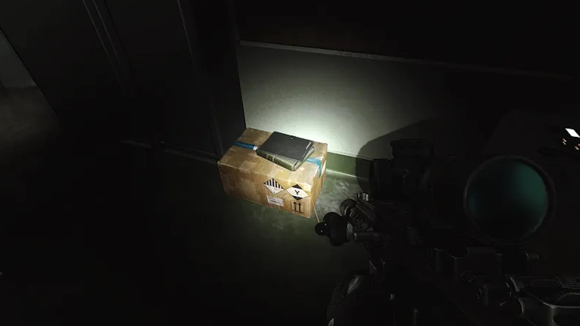Flare Room Box document spawn screenshot on Icebreaker
