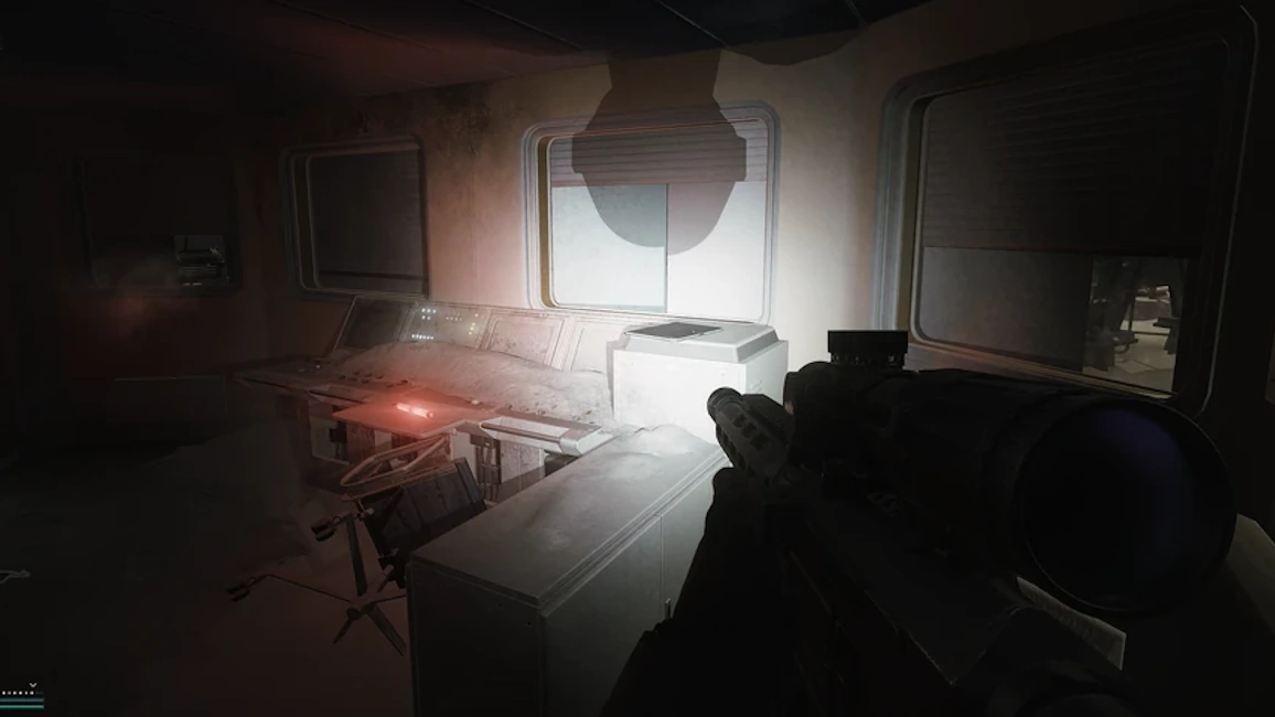 Green Flare Room document spawn screenshot on Icebreaker