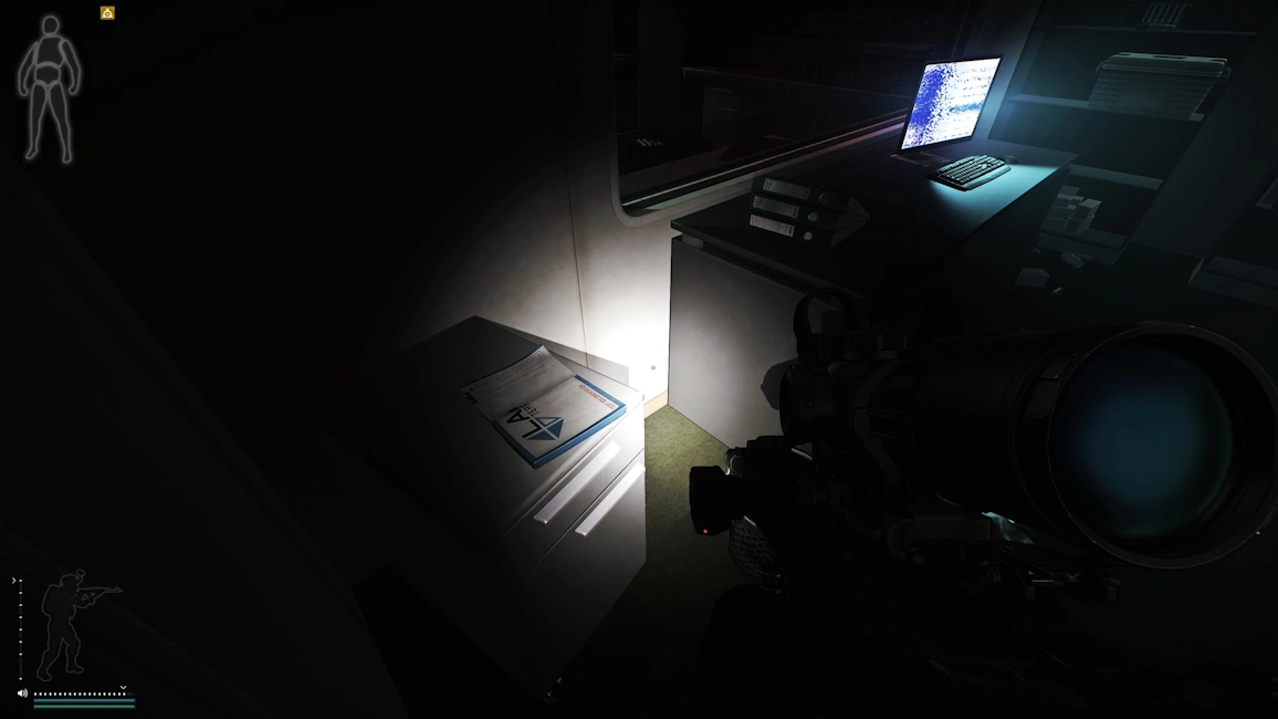 Lab Office Table document spawn screenshot on Icebreaker