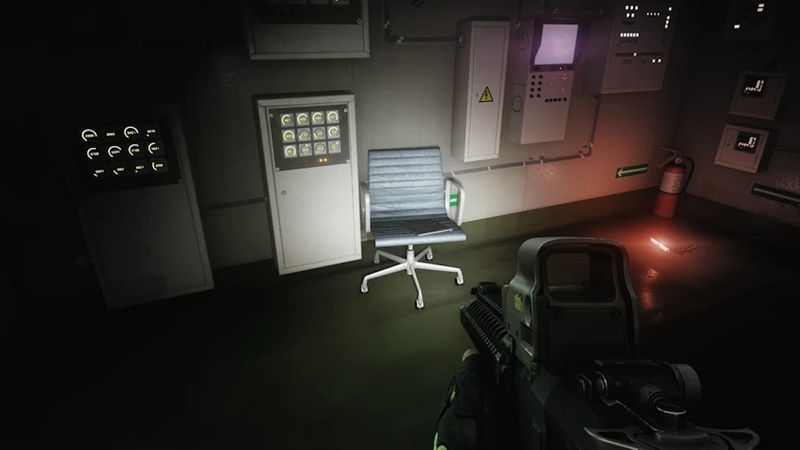 Lower Automation Room document spawn screenshot on Icebreaker