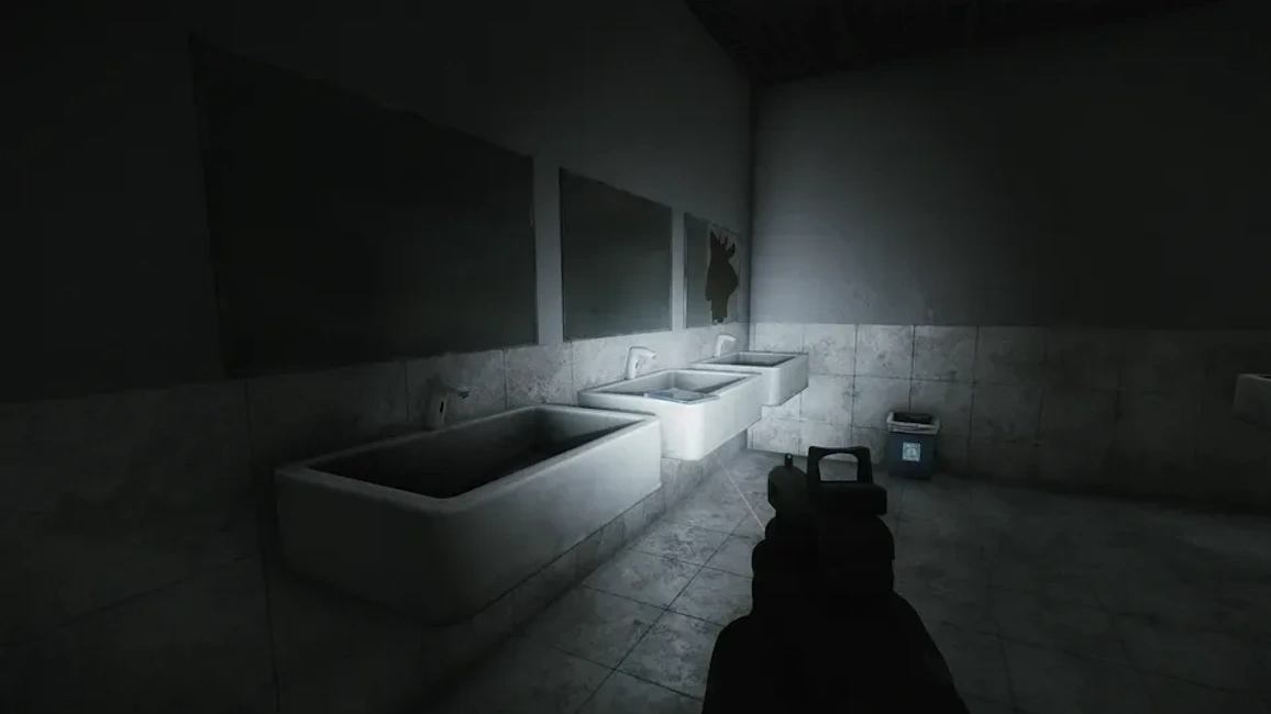 Bathroom document spawn screenshot on Interchange
