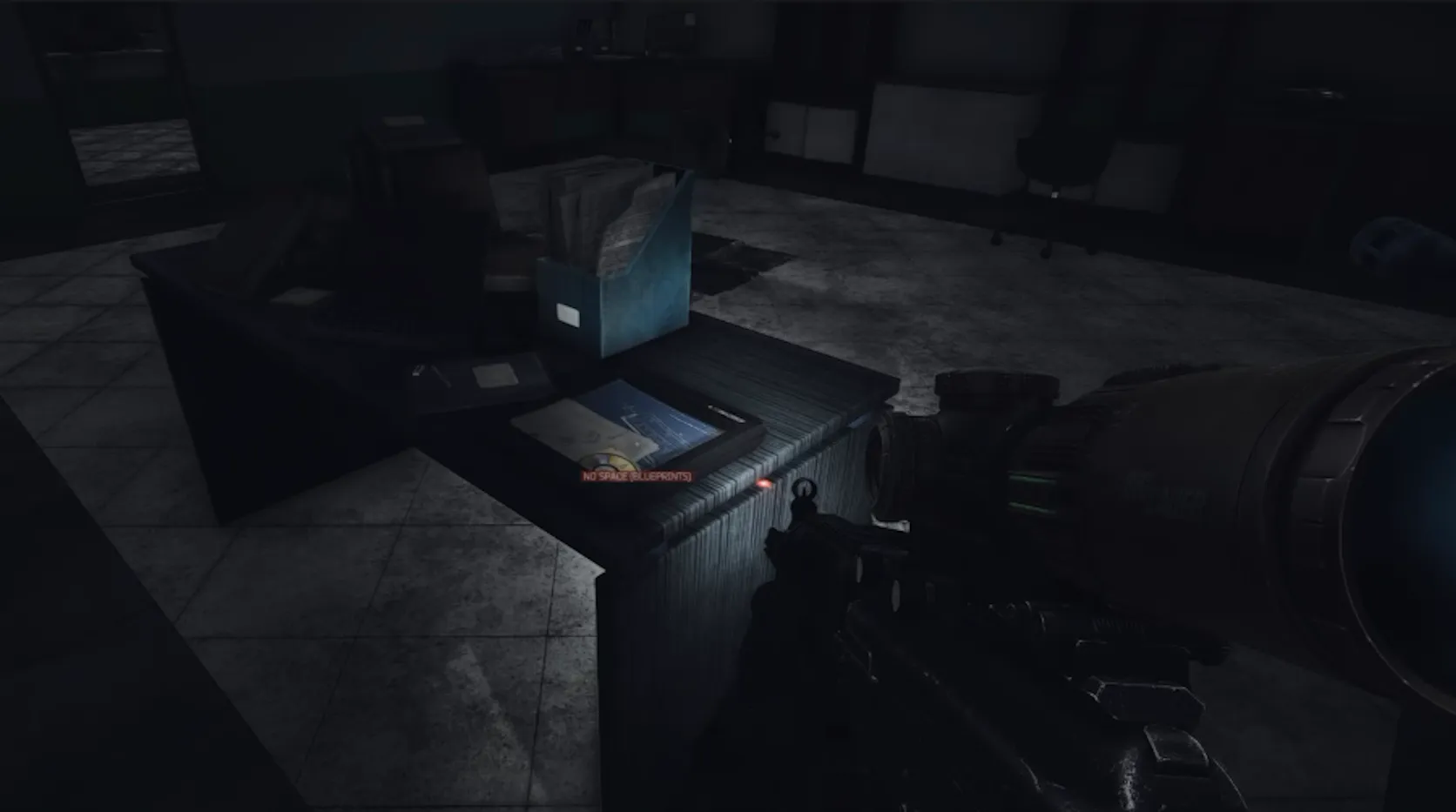 OLI Logistics Desk document spawn screenshot on Interchange