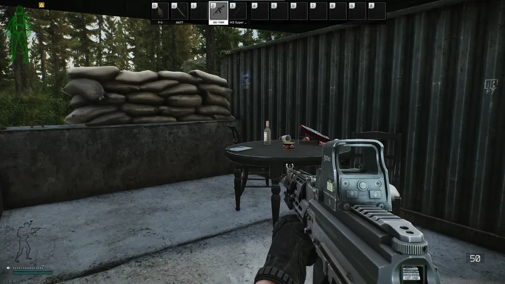Smuggler Round Table document spawn screenshot on Interchange
