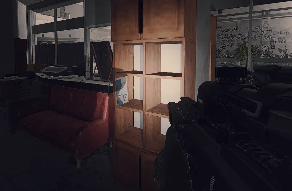 Smuggler Round Table document spawn screenshot on Interchange