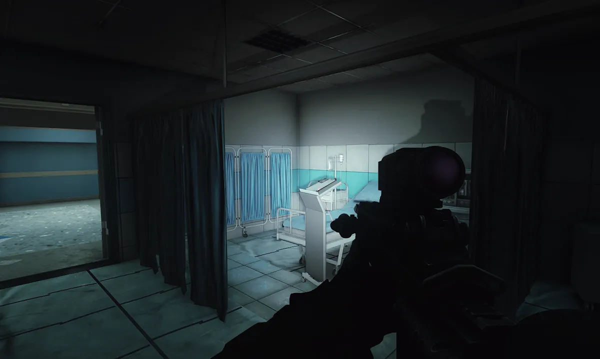 Medical Rooms Doc Stand document spawn screenshot on The Lab