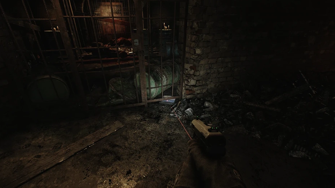 Corpse Gate document spawn screenshot on The Labyrinth
