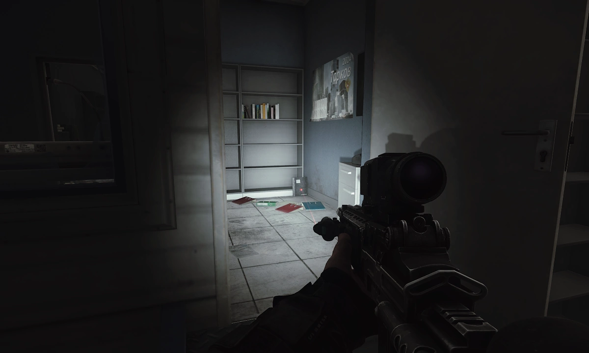 Building 3 Office document spawn screenshot on Lighthouse