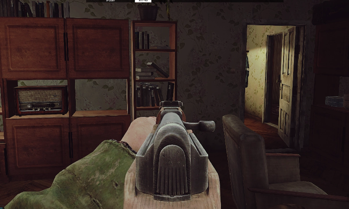 Large House Bookshelf document spawn screenshot on Lighthouse