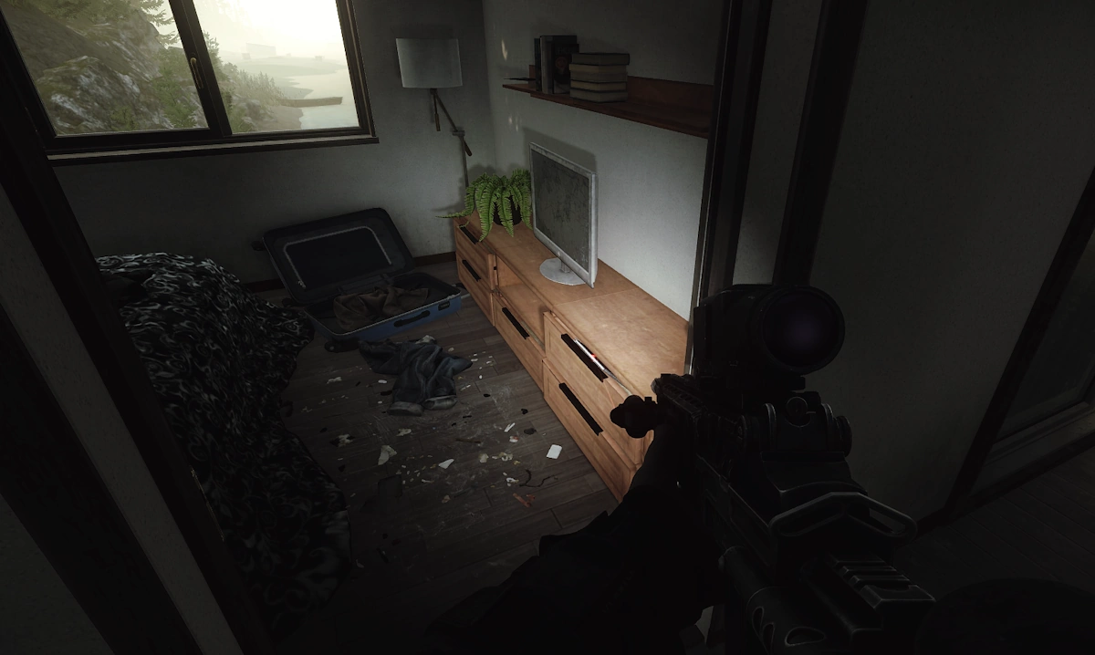 Southern Seahouse Bedroom document spawn screenshot on Lighthouse