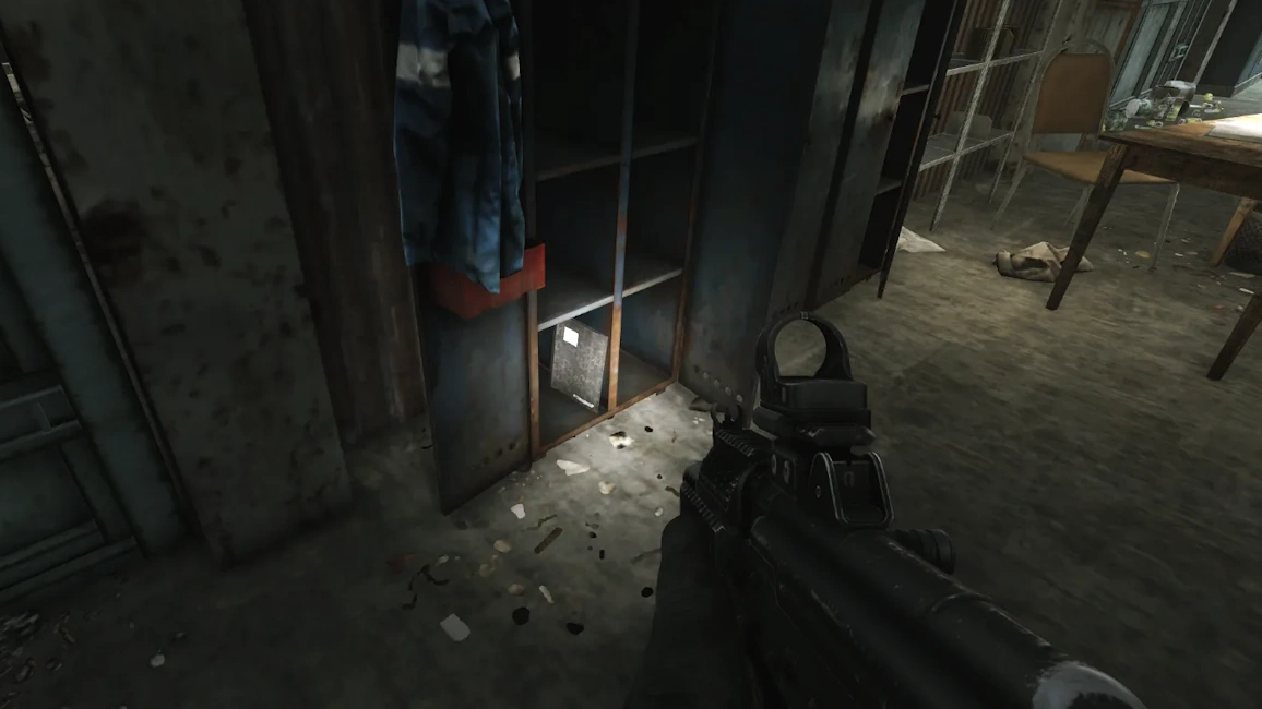 Train Station Locker document spawn screenshot on Lighthouse