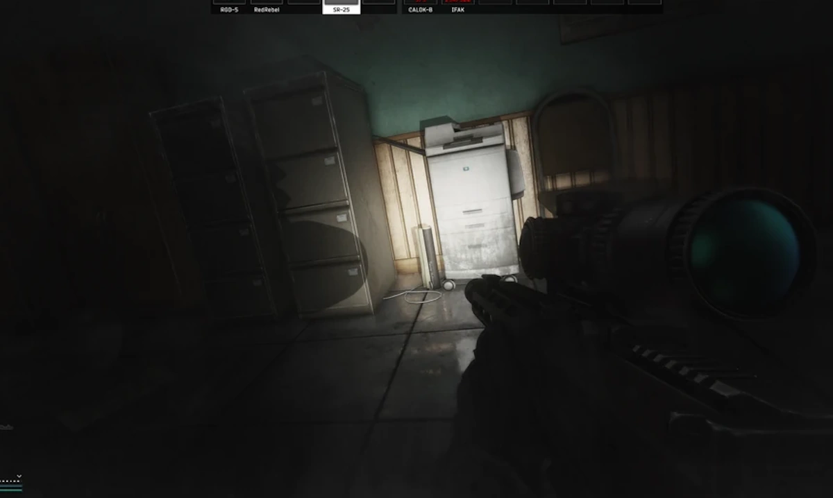 Bunker Copier document spawn screenshot on Reserve