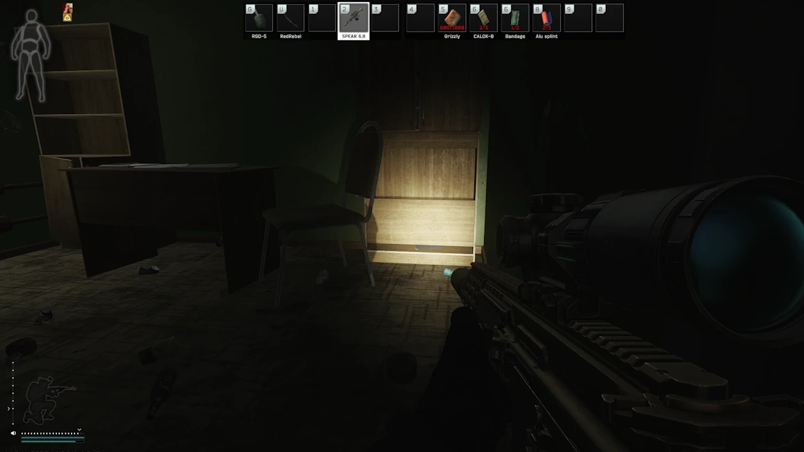Office Shelf document spawn screenshot on Reserve