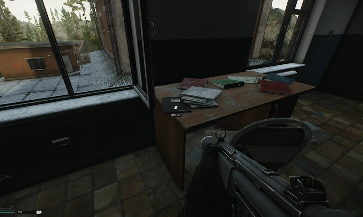 RB-RLSA Desk document spawn screenshot on Reserve