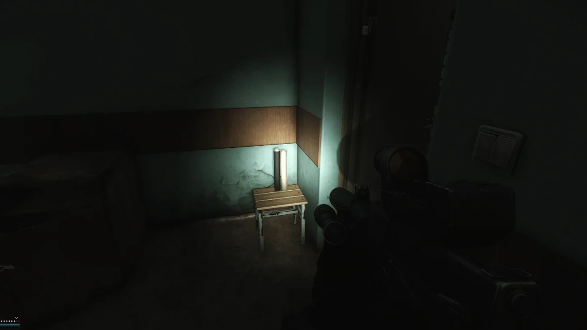 White Pawn Stool document spawn screenshot on Reserve