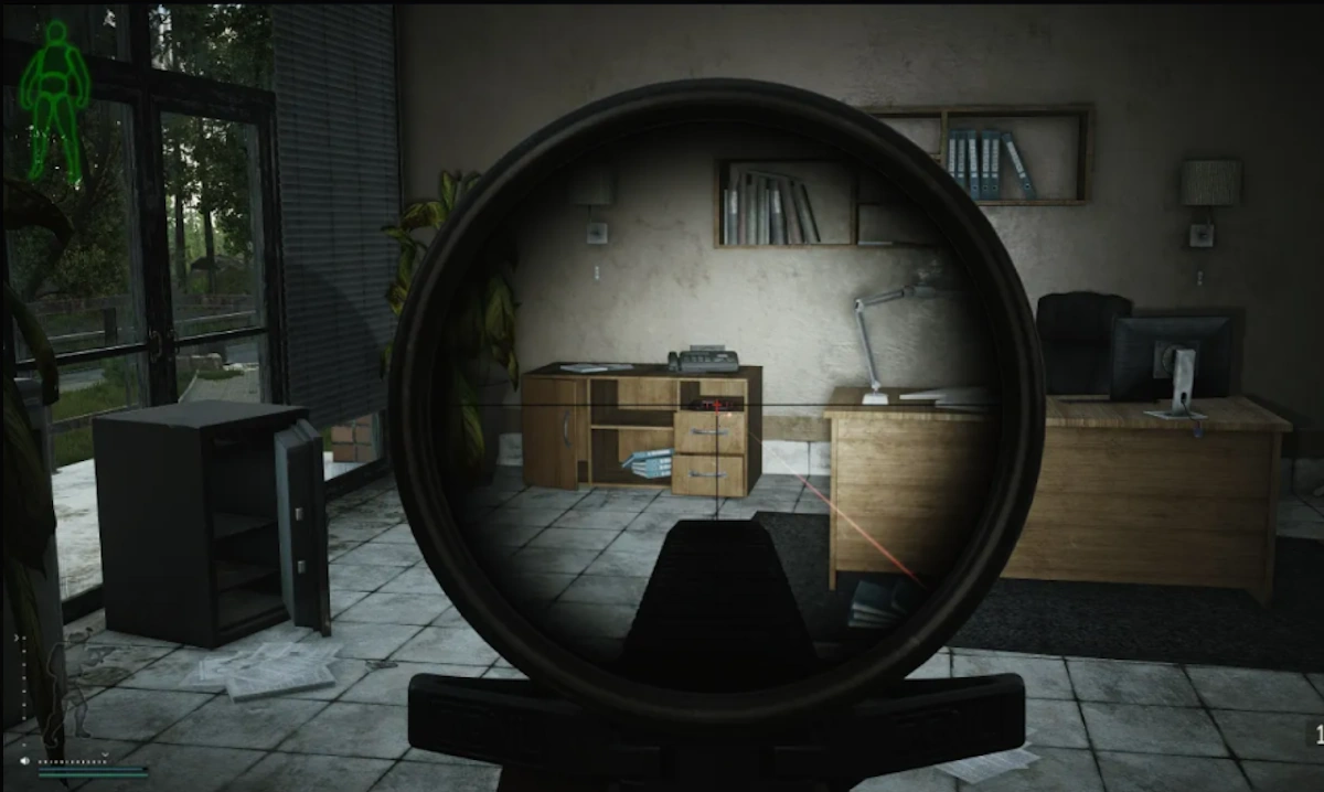Admin Office Table document spawn screenshot on Shoreline
