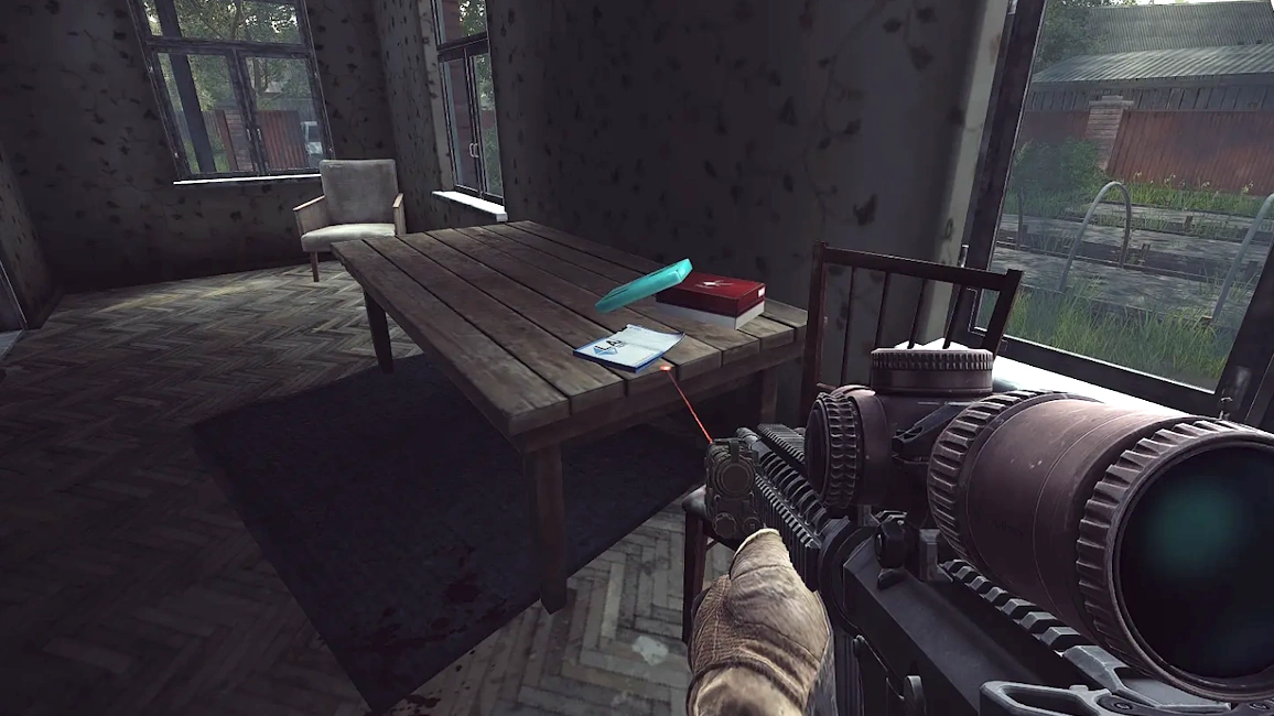 Scav Village House document spawn screenshot on Shoreline