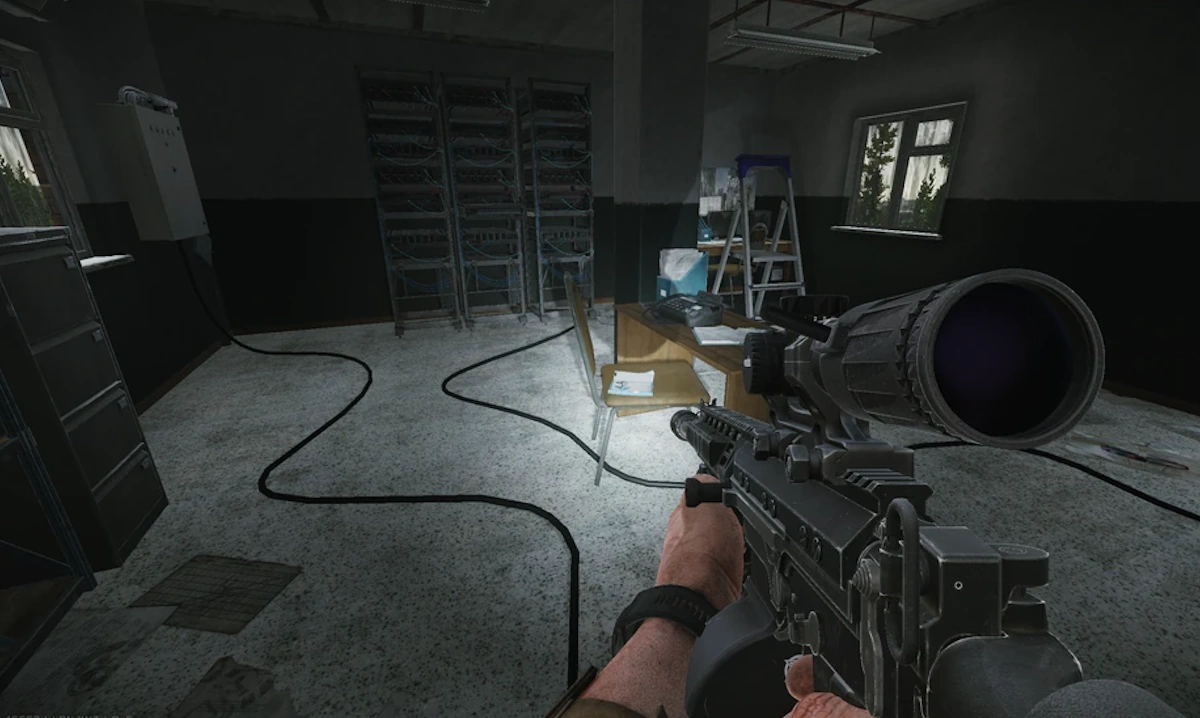 Weather Station Office Chair document spawn screenshot on Shoreline