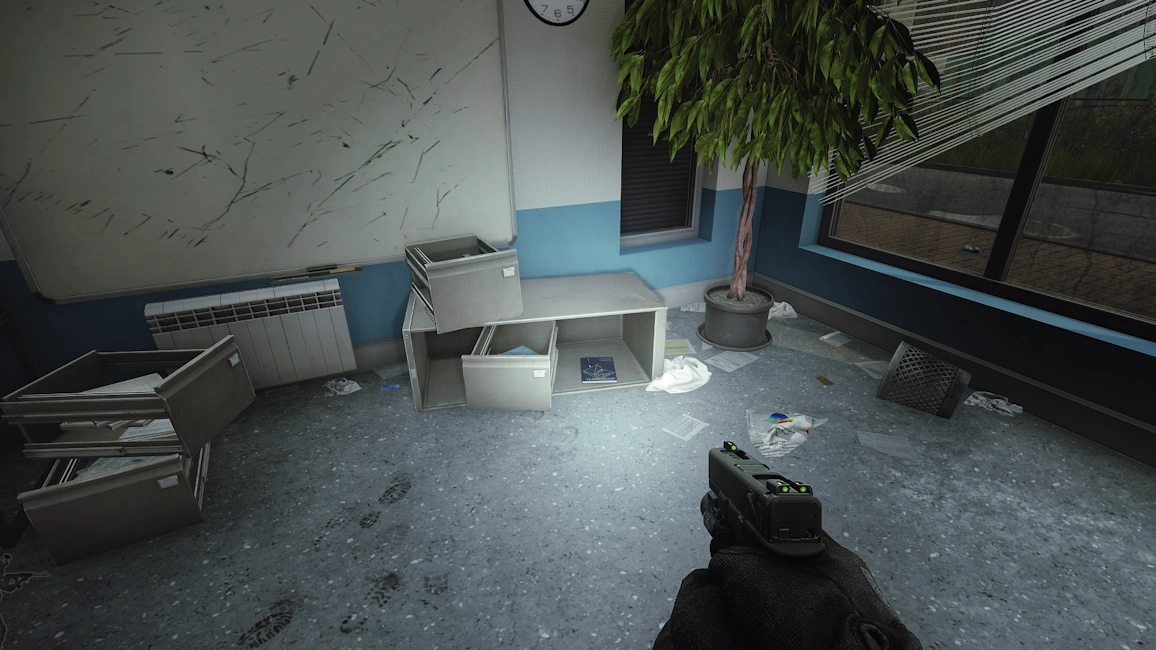 Concordia Office Cabinet document spawn screenshot on Streets of Tarkov