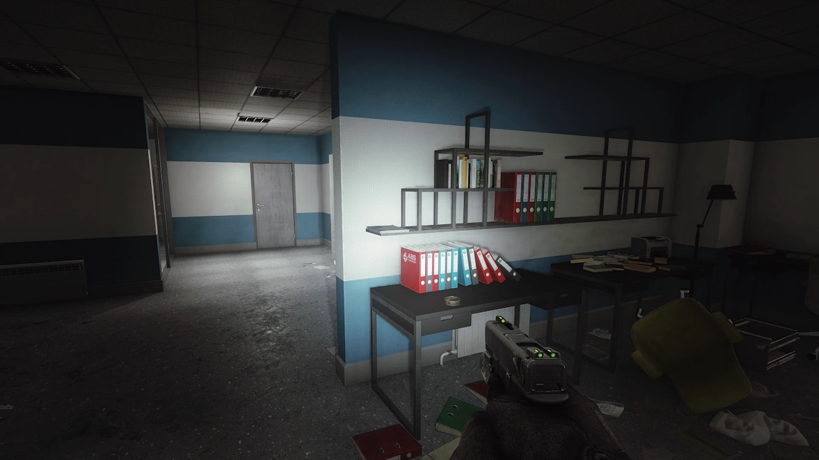 Concordia Office Shelf document spawn screenshot on Streets of Tarkov