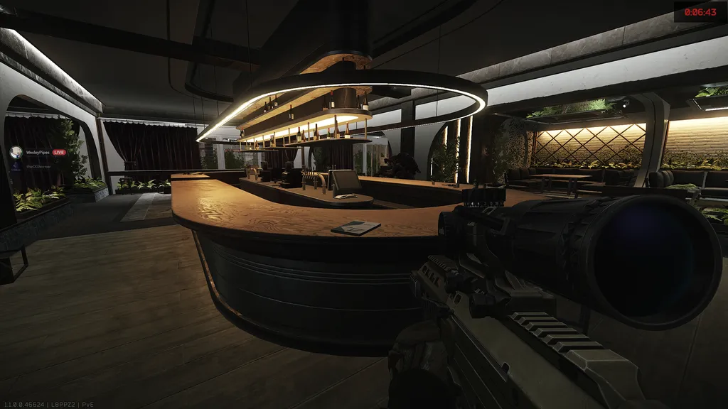 Beluga Restaurant document spawn screenshot on Streets of Tarkov