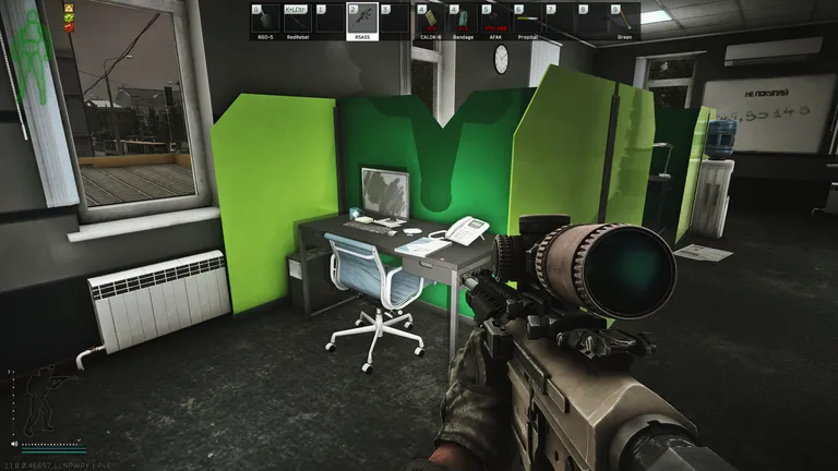 Financial Institute Office document spawn screenshot on Streets of Tarkov