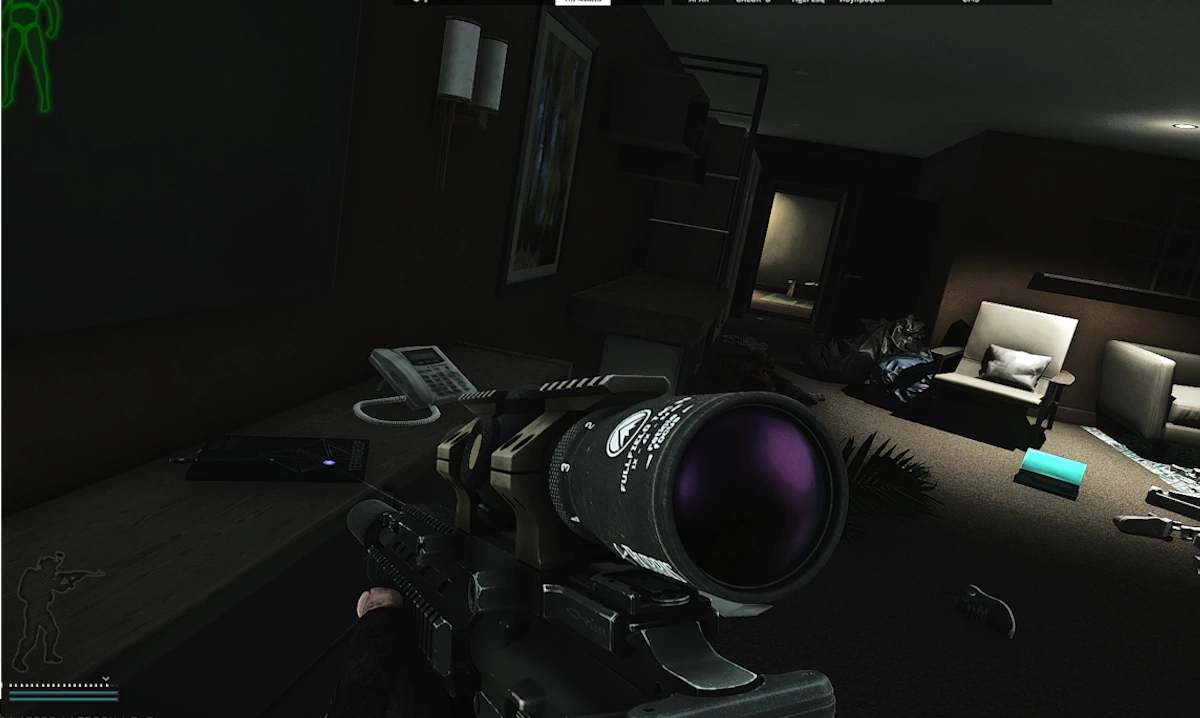 Pinewood Hotel 208 document spawn screenshot on Streets of Tarkov