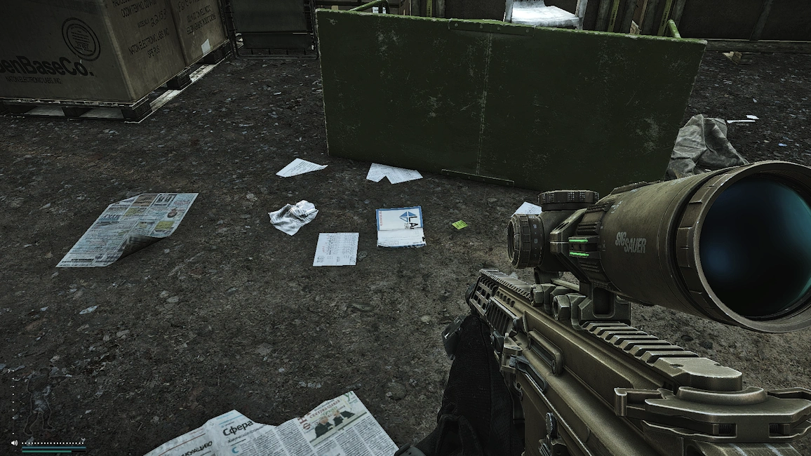 Emercom Tipped Table document spawn screenshot on Woods