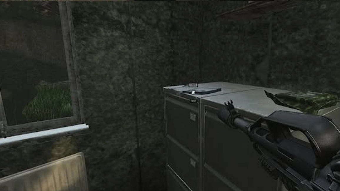 Guard House Filing Cabinets document spawn screenshot on Woods